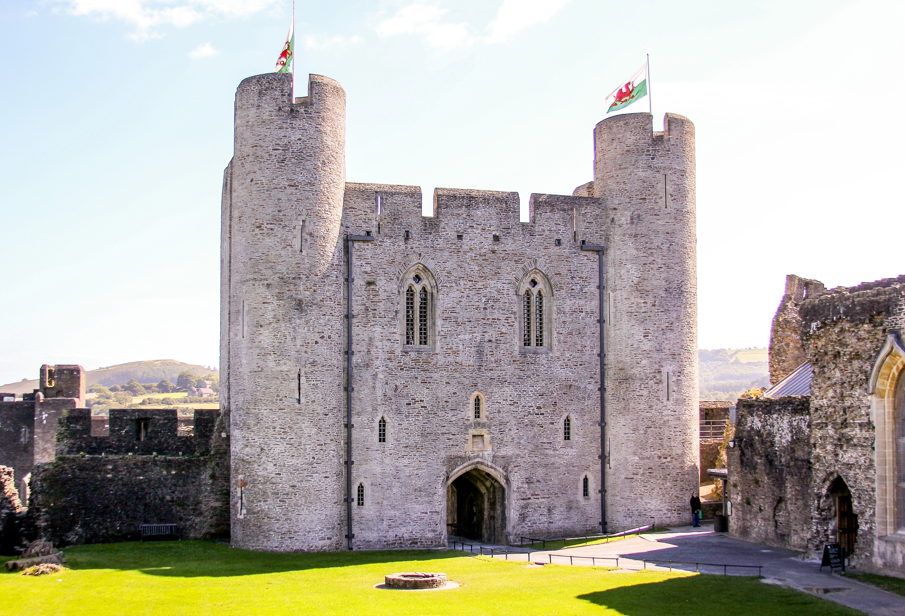 Caerphilly Castle, Caerphilly, Wales